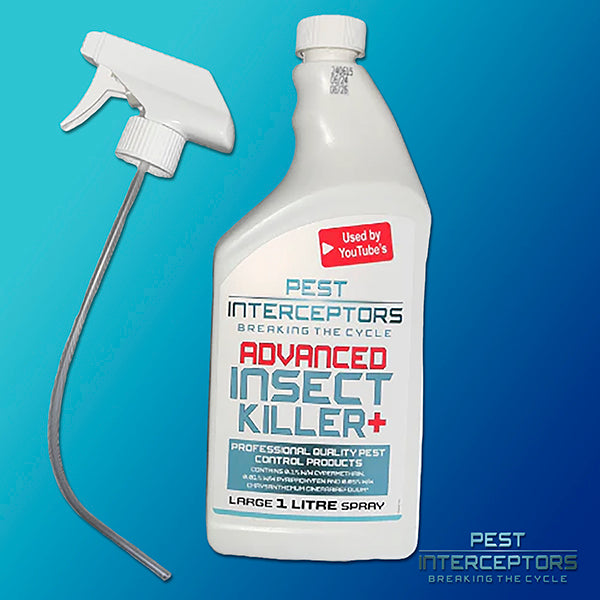 2 Pack ADVANCED INSECT KILLER 1 Litre+ 3 active ingredients including an IGR! By Pest Interceptors