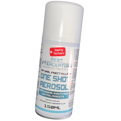 6 x ONE SHOT AEROSOL INSECTICIDAL SPACE FOGGER by Pest Interceptors