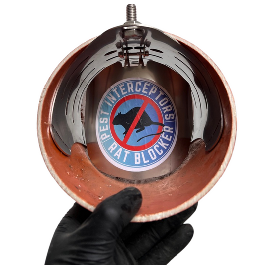 4 inch stainless steel none-return valve rat blocker (1)