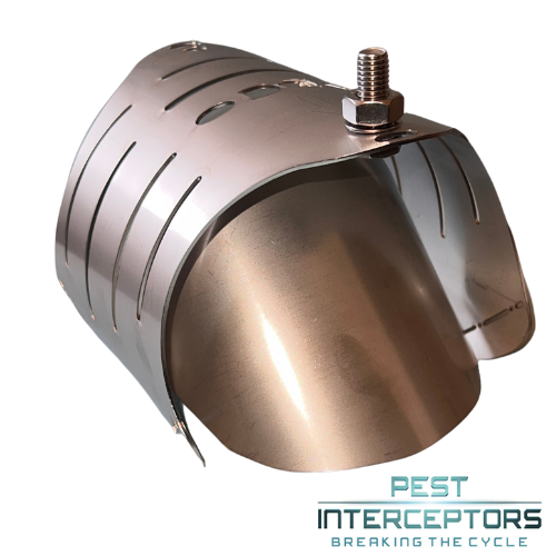 6 inch stainless steel none-return valve rat blocker