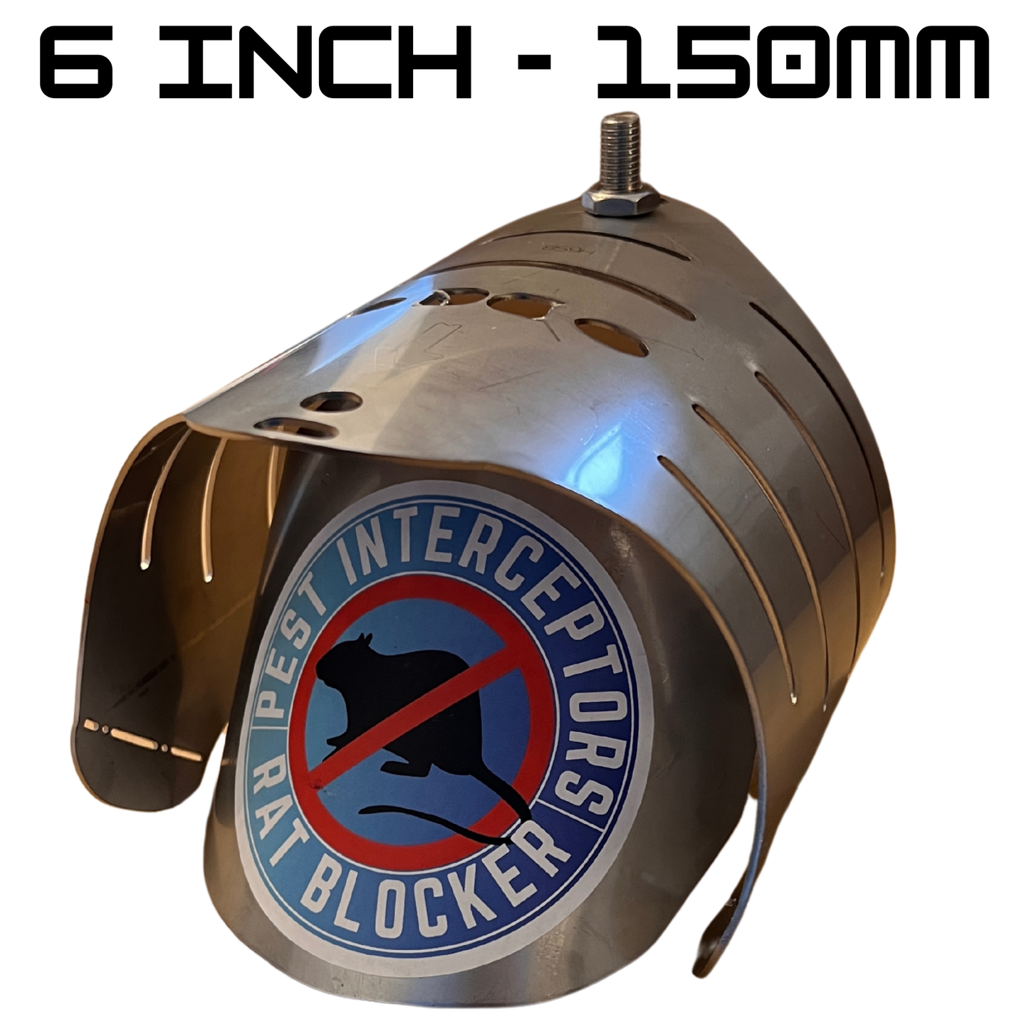 6 inch stainless steel none-return valve rat blocker