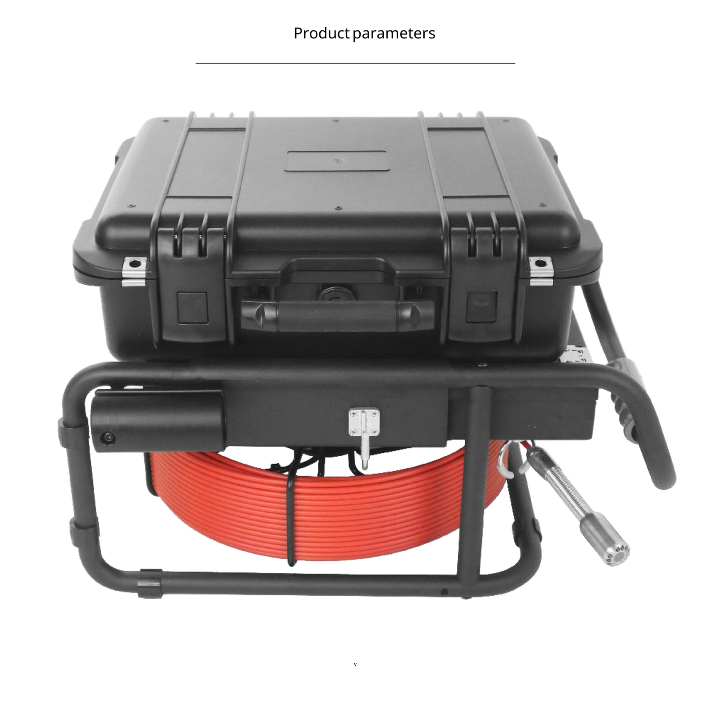 Sewer inspection camera 23mm - For use in drainage inspections 30 meter reel BLUE cable IP68