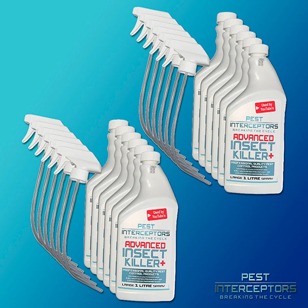 12-Pack Deal – The Pest Interceptors Advanced Insect Killer+ Spray (Professional Strength)