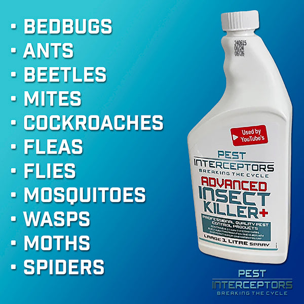 12-Pack Deal – The Pest Interceptors Advanced Insect Killer+ Spray (Professional Strength)