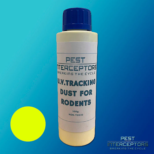 UV Tracking Dust for Rodents