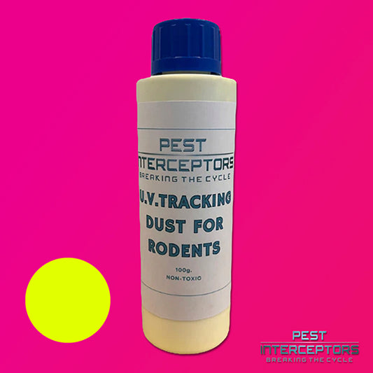 UV Tracking Dust for Rodents