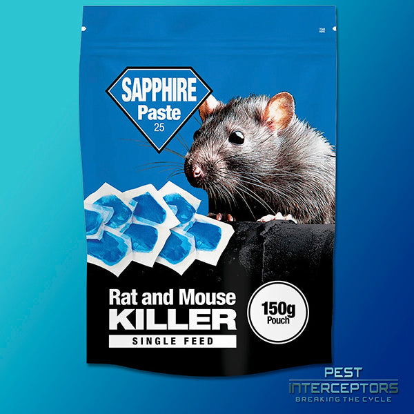 1 x Sapphire Paste Pesticide 25 (150g Pouch)