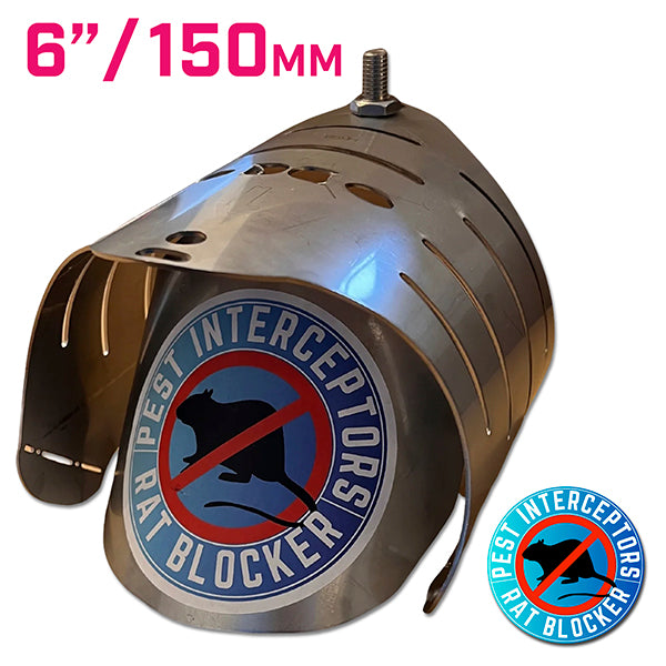 6 inch RAT FLAP + Fitting pole BARGAIN BUNDLE