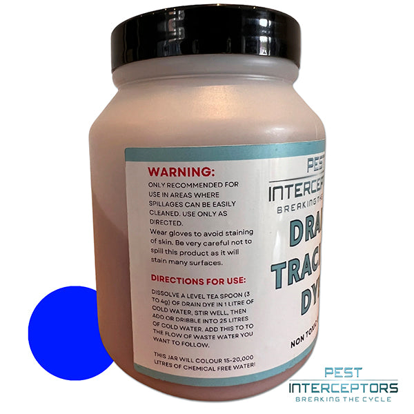 DRAIN DYE 200G (BLUE)