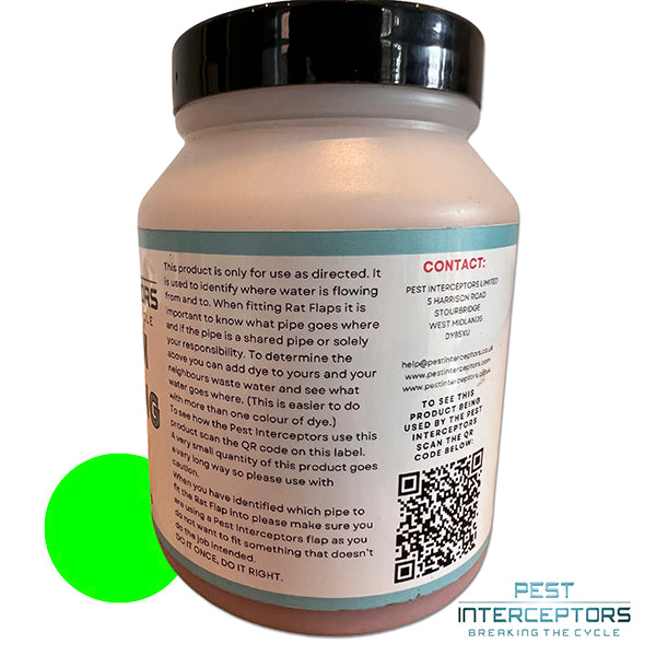 DRAIN DYE 200g (GREEN)