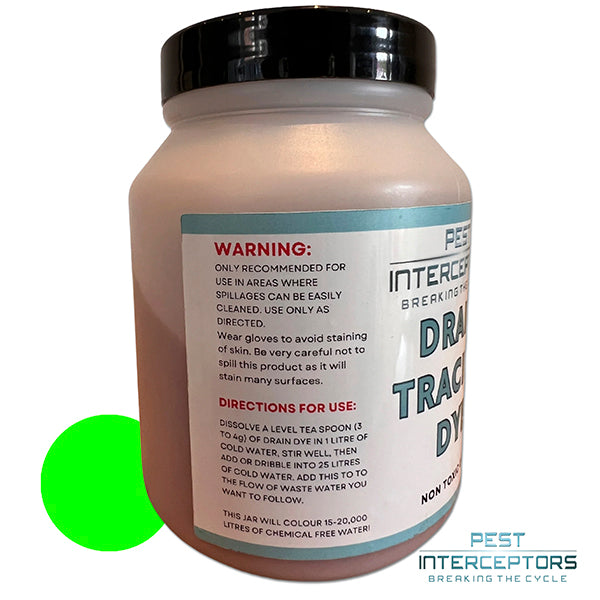 DRAIN DYE 200g (GREEN)