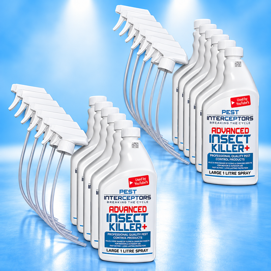 12 Pack Deal – The Pest Interceptors Advanced Insect Killer+ Spray (Professional Strength)