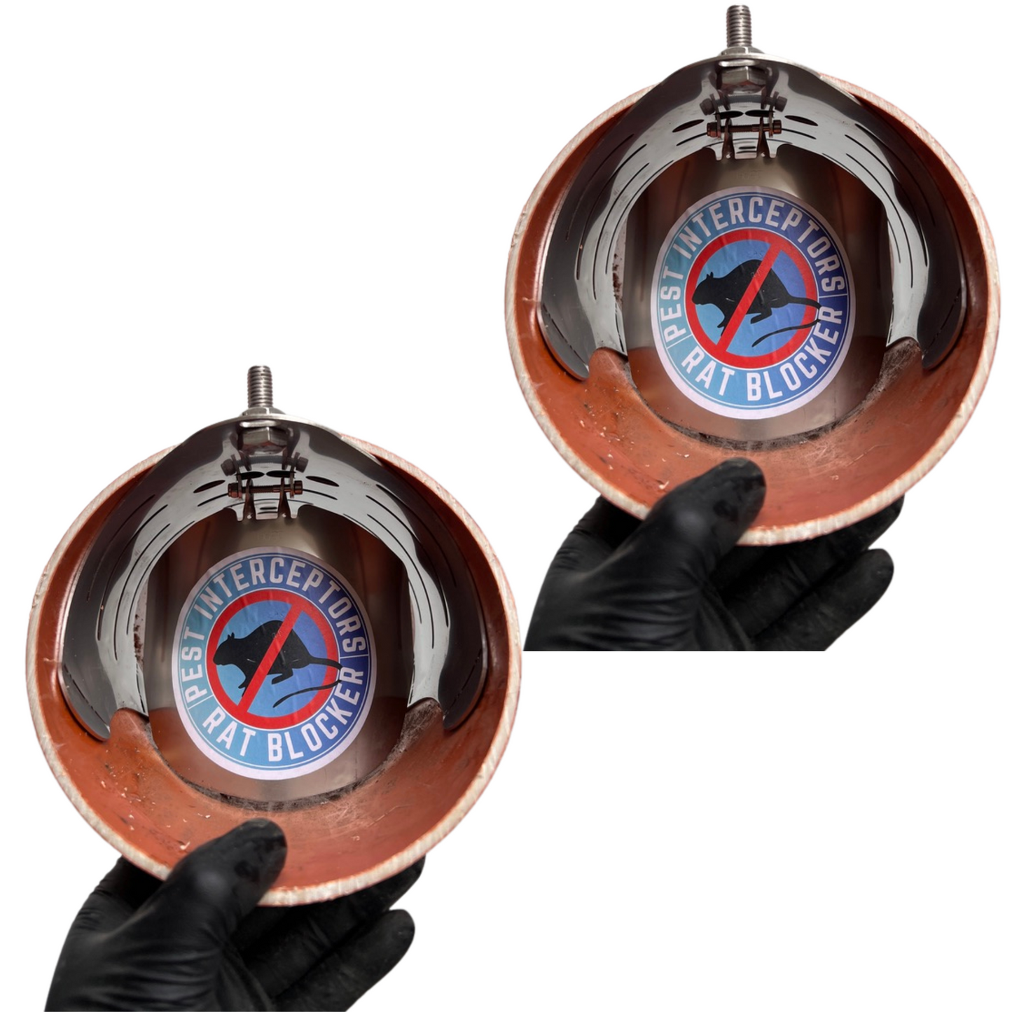 2x 4 inch RAT FLAPs + Fitting pole BARGAIN BUNDLE!