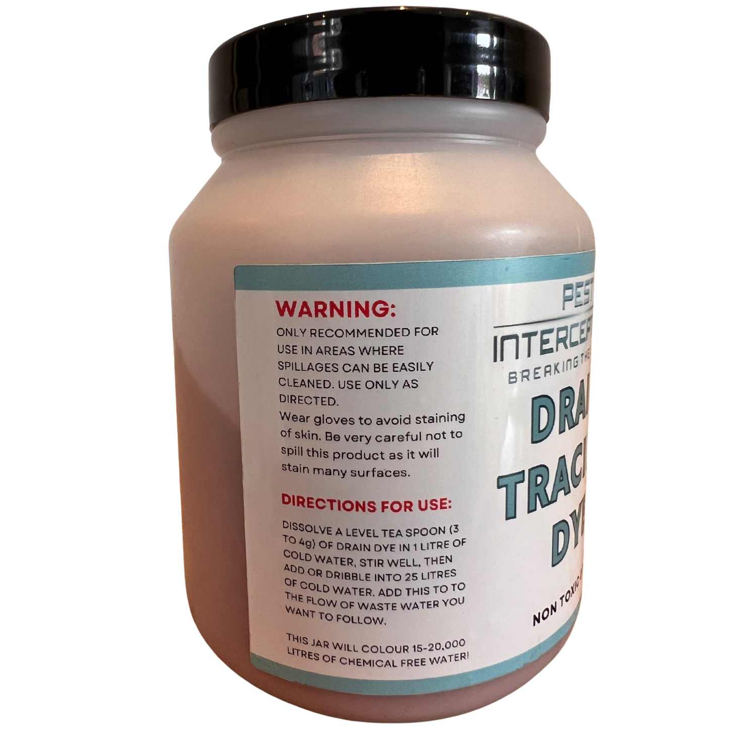 DRAIN DYE 200G (RED)