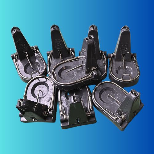 8x Black Cat Rat Traps - Genuine