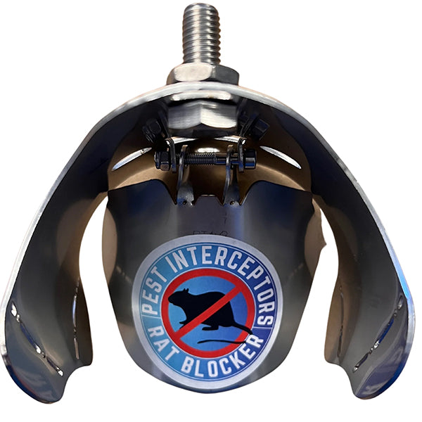 4 inch Stainless Steel Non-Return Valve Rat Blocker (1)