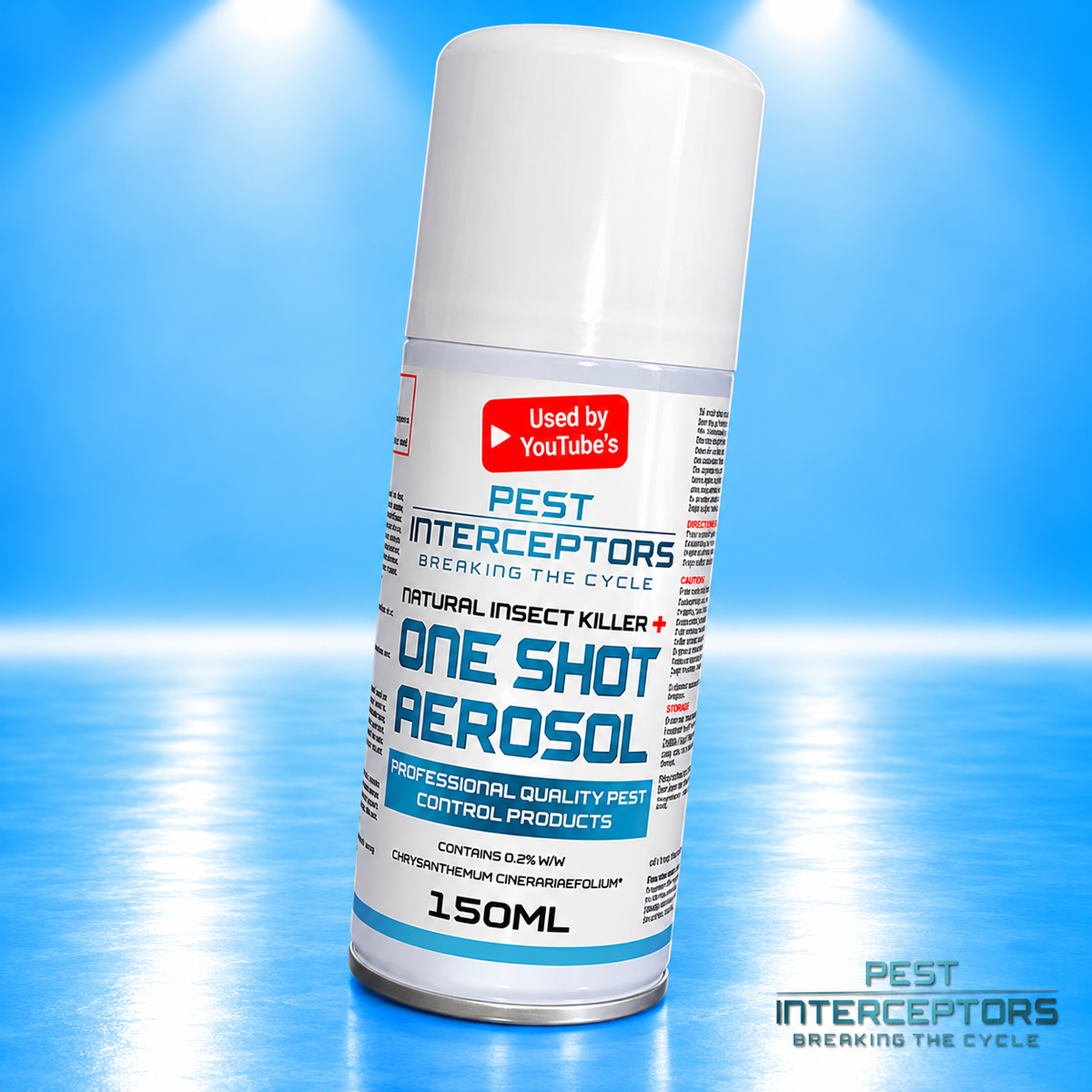 3 x One-Shot Aerosol Insecticidal Space Fogger by Pest Interceptors