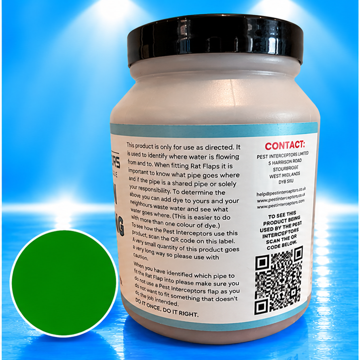 DRAIN DYE 200g (GREEN)
